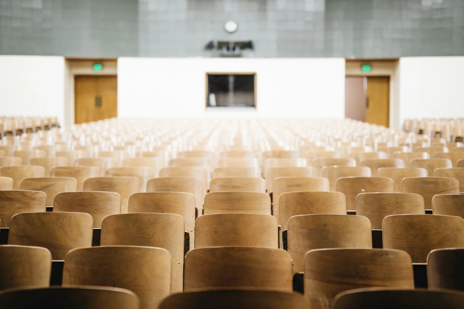 قاعة دراسية في جامعة تشيكية